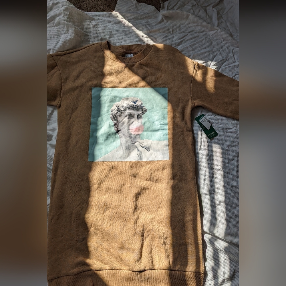 Twik par Simon's David Michael Angelo Bubblegum Long Sweatshirt
